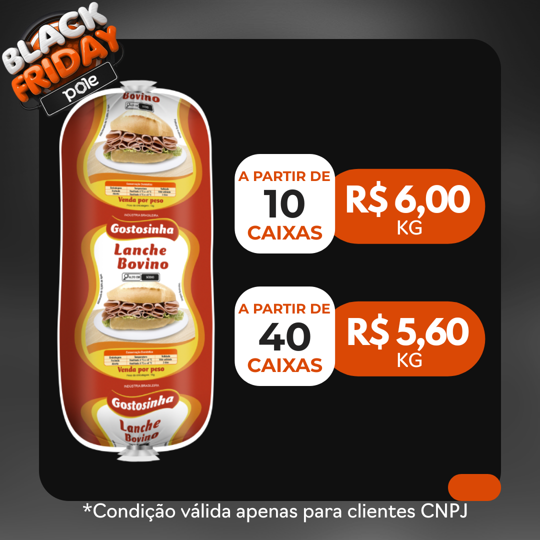 Lanche Resfr Gostosinha - Cx20kg